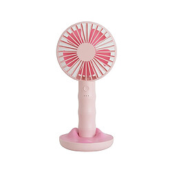 Avis Ventilateur de Refroidissement de Support de Téléphone de Bureau Rechargeable USB Portable à 3 Vitesses - Rose