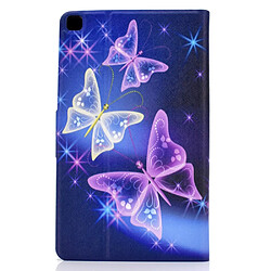 Etui en PU Conception d'impression de motifs beaux papillons pour votre Samsung Galaxy Tab A7 Lite 8.7 pouces T220/T225