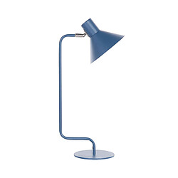 Beliani Lampe à poser bleu sombre RIMAVA