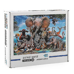 Universal Copoz Animal World Puzzle Puzzle pas cher