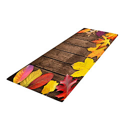 Acheter Tapis De Sol De Tapis De Salon De Tapis De Noël 47x16inch Leaves