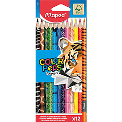 Maped Crayon de couleur triangulaire COLOR'PEPS Animals ()