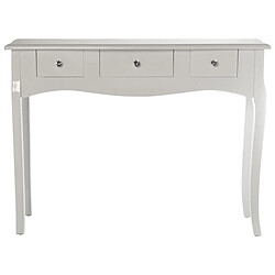 Avis Console Alexandra House Living Blanc Bois 105 x 80 x 33 cm