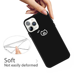 Avis Wewoo Coque Pour iPhone 11 Pro Petit Cochon Motif Coloré Givré TPU Téléphone Housse de Protection Noir