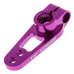 Acheter Corne de bras servo 25t pour futaba sakura d4 rc pièces de voiture de dérive violet