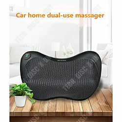 Tech Discount TD® Masseur de Cou- Colonne cervicale Cou Taille jambe épaule Véhicule multifonctionnel-Oreiller de massage électrique à domicile