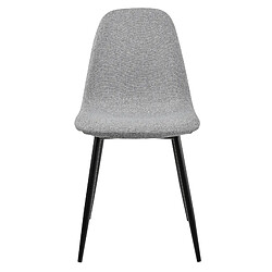 Lot de 2 Chaises de Salle à Manger Kerava 86 x 46 cm Gris [en.casa]