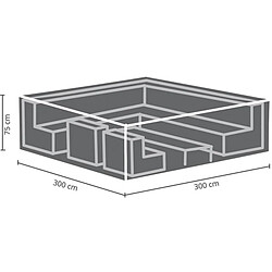 Perel Housse D'Extérieur Pour Salon De Jardin - 300 Cm