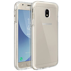 Avizar Coque Galaxy J3 2017 Protection intégrale avant + arrière ultra-transparente