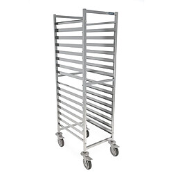 Chariot Inox de Pâtissier Renforcé pour Plateaux - Distform