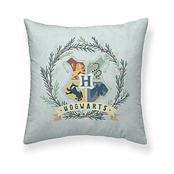 Housse de coussin Harry Potter Hogwarts Christmas Gris clair 50 x 50 cm