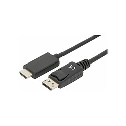 DIGITUS Câble d'adaptateur DisplayPort 1.2, DP - HDMI-A, 1 m ()