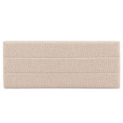 Marckonfort Tête de lit tapissée Miconos 160x60cm Couleur Beige