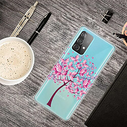 Coque en TPU antichoc, anti-rayures fleurs roses pour votre Samsung Galaxy A23 5G