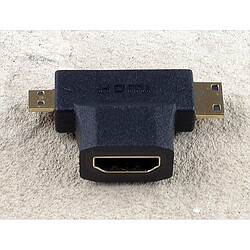 GUPBOO Adaptateur de téléphone robuste Micro Mini HDMI,JL2745 pas cher