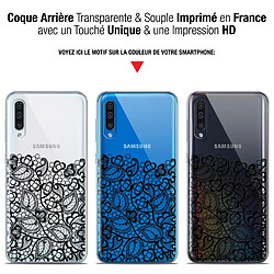 Avis Caseink Coque Pour Samsung Galaxy A50 (6.4 ) [Gel HD Collection Spring Design Bas dentelle Noir - Souple - Ultra Fin - Imprimé en France]