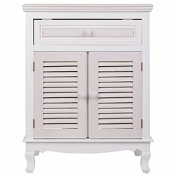 Acheter Meuble d'Entrée avec Tiroirs Alexandra House Living Blanc Bois MDF 30 x 78 x 60 cm