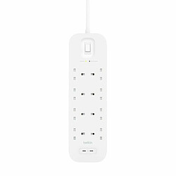 Multiprise 8 Prises avec Interrupteur Belkin SRB004VF2M (2 m)