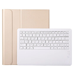 Wewoo A12B Etui en cuir Bluetooth ultra-fin pour 3.0 ultra-mince iPad Pro 12.9 pouces 2018 €avec fente stylo et support Or