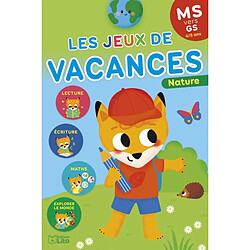 Les jeux de vacances : MS vers GS, 4-5 ans : nature