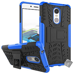 Htdmobiles Coque rigide anti choc pour Lenovo K6 Note + film ecran - BLEU