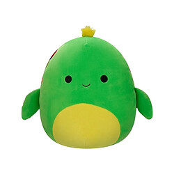 Jazwares Squishmallows - Peluche Neon Green Turtle with Neon Tie-Dye Shell Lars 30 cm