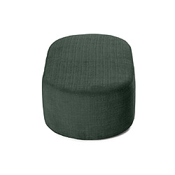 Bestmobilier Miro - pouf en velours texturé