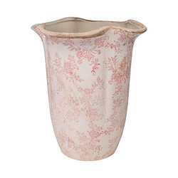 Vase Romimex Beige Rose Porcelaine 20 x 24 x 20 cm