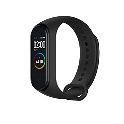 INF Bracelet de montre en silicone pour Xiaomi Mi Band 3/4 noir