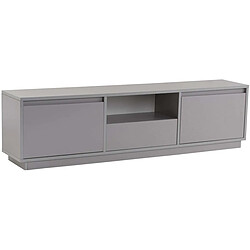 Hanah Home Meuble TV en aggloméré 168x43,5x12,5 cm Vanguard gris.