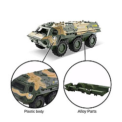 Acheter Universal (blanc) simulation militaire cabine armée véhicule blindé en alliage de métal jouet de voiture pour les enfants 13 cm