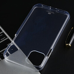 Wewoo Coque Souple JELLY TPU antichoc et scratch pour iPhone 11 Transparent