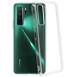 Avizar Coque Huawei P40 Lite 5G Silicone Gel Flexible Ultra-fine et Légère Transparent