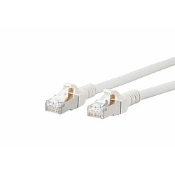 Câble de raccordement réseau RJ45 CAT 6A S/FTP Metz Connect - [1x RJ45 mâle - 1x RJ45 mâle] -