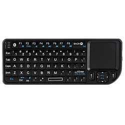 Wewoo Pour Mobile / PC / noir Presenter utilisation UKB-100 Bluetooth Wireless Ultra Mini clavier avec Touchpad