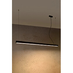 Luminaire Center Plafonnier LED intégré Pinne Acier Noir 1 ampoule 12,5cm