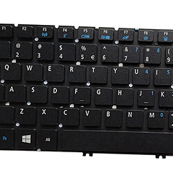 Acheter Portable Anglais Lettres Clavier Conçu avec Rétro-Éclairé Costume pour ACER R7 R7-572 R7-572G R7-571 R7-571G MS2317