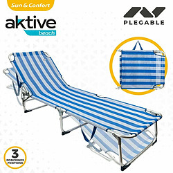 Avis Chaise de plage Aktive 188 x 30 x 58 cm