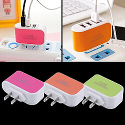 Universal Adaptateur de chargeur mural universel Triple USB Triple USB Adaptateur 3 pour téléphone portable