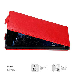 Avis Cadorabo Coque Huawei P10 PLUS Etui en Rouge