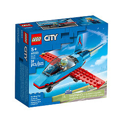 Avis LEGO 60323 City Great Vehicles L'Avion de Voltige, Idées de Cadeau Jouet pour Enfants des 5 Ans avec Minifigure Pilote