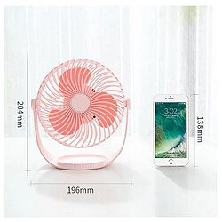 Avis Well Star WT-F12 Mini Ventilateur USB Portable Ventilateur De Refroidissement Par Air 360º Ventilateur Rotatif Refroidisseur d'Air Rechargeable Ventilateurs De Refroidissement Silencieux Avec Câble USB Pour Le Bureau à Domicile