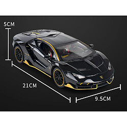 Acheter Universal 1/24 Lumière en alliage LP770 Modèle de voiture de sport moulée sous pression Simulation Acoustique et Lumière Retour Collection de jouets de supercar | Voiture de jouet moulée sous pression(Le noir)