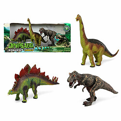 BigBuy Fun Dinosaure 3 Unités 28 x 12 cm