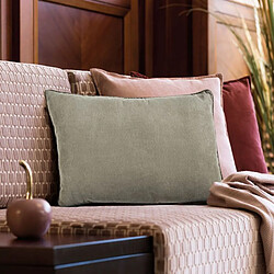 Thedecofactory SUEDEN - Coussin en suédine taupe 60x40