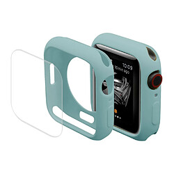 Coque en TPU ENKAY anti-griffes, vert pour votre Apple Watch Series 7 41mm