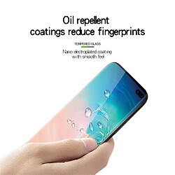 Avis Wewoo 9H Film de verre trempé plein écran pour cintrer la chaleur en 3D pour Galaxy S10 Plus (Noir)