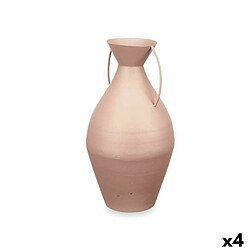 Gift Decor Vase Sable Acier 22 x 43 x 22 cm (4 Unités)