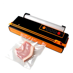 Universal Étanchéité sous vide électrique pour les cuisines domestiques Étanchéité sous vide commerciale pour les aliments(Orange)