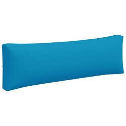 Acheter vidaXL Coussins de palette lot de 3 bleu tissu